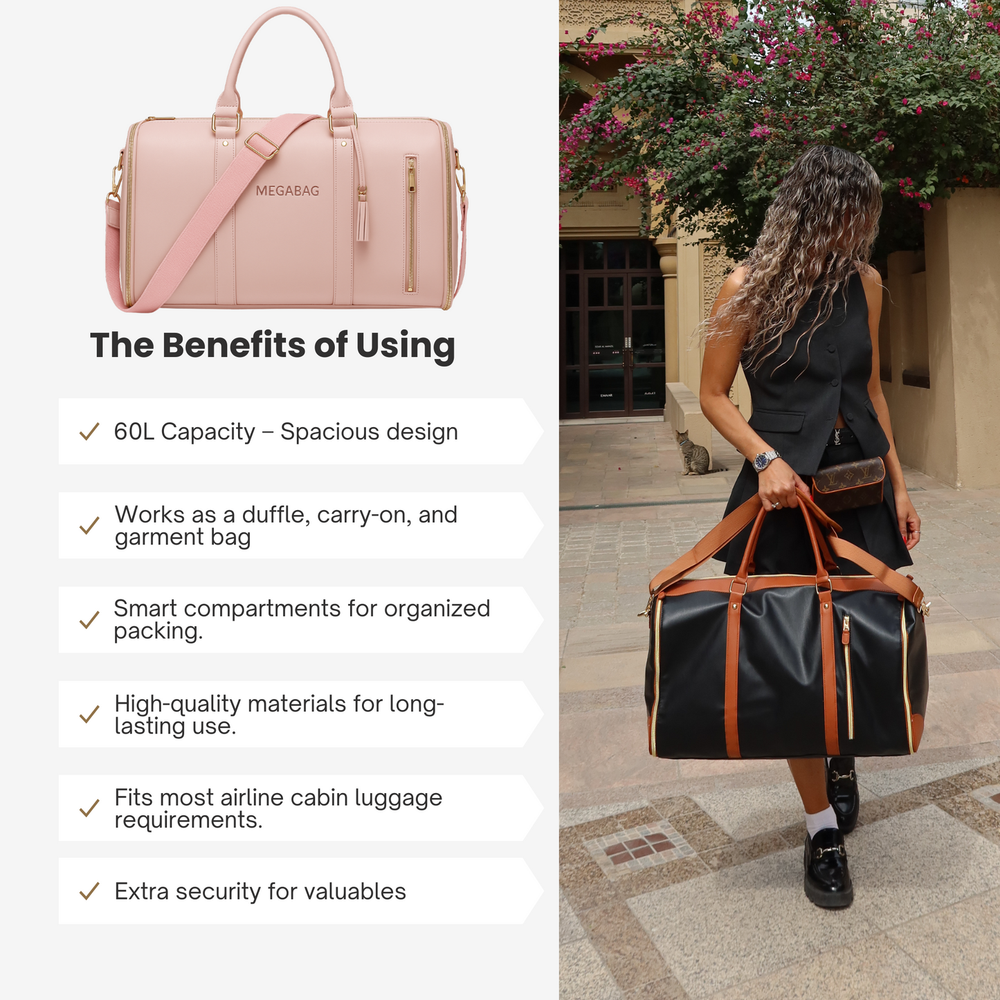 Luxe Mega Bag™ - Travel Bag